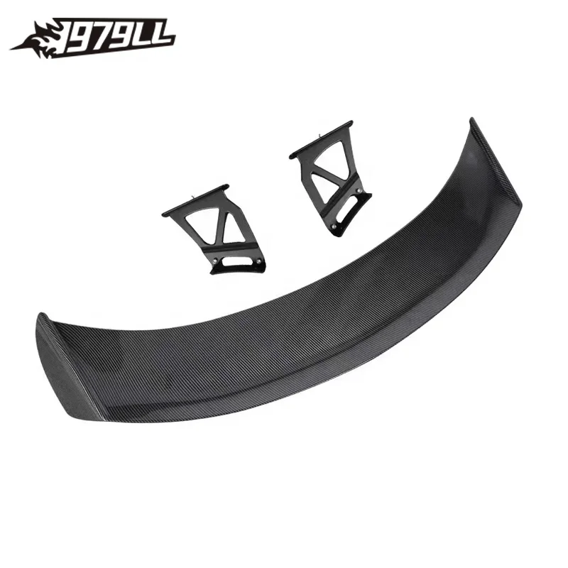 Carbon Fiber Rear Trunk Wing 2016-2023 982 Spoiler Lip Wings upgrade to GT4 body kit Tail Wing  For Porsche Cayman 718 Boxster