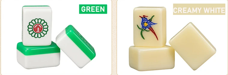 Regular Melamine Family Entertainment Packaging Custom Automatic Vietnam Mahjong Set