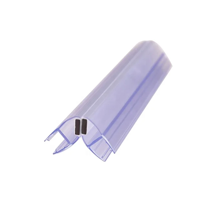 90 degree shower room door magnetic seal strips