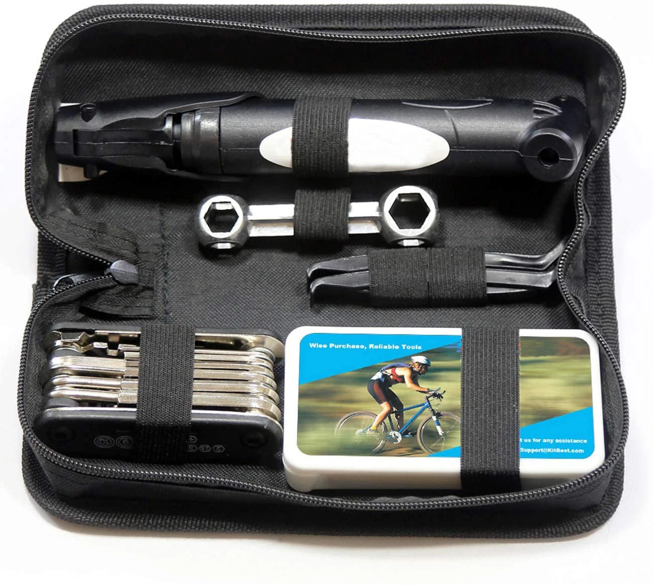 Pro Bike Multi Hand Tool Motor Bicycle Chain Tire Mountain Repair Kit