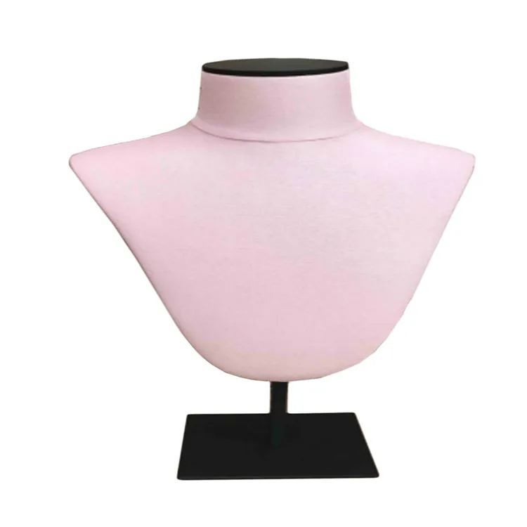 
wholesale fashion blue mannequin dress necklace jewelry display scarf bust stands holders 