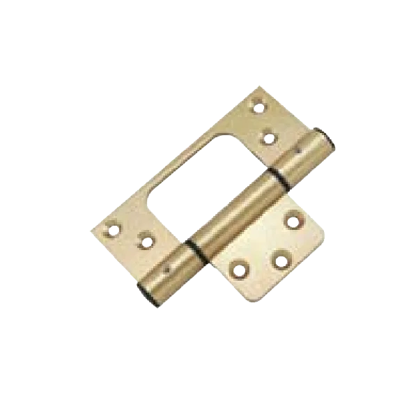 Lightweight & Strong Gold Aluminum Hinges for Doors and Windows