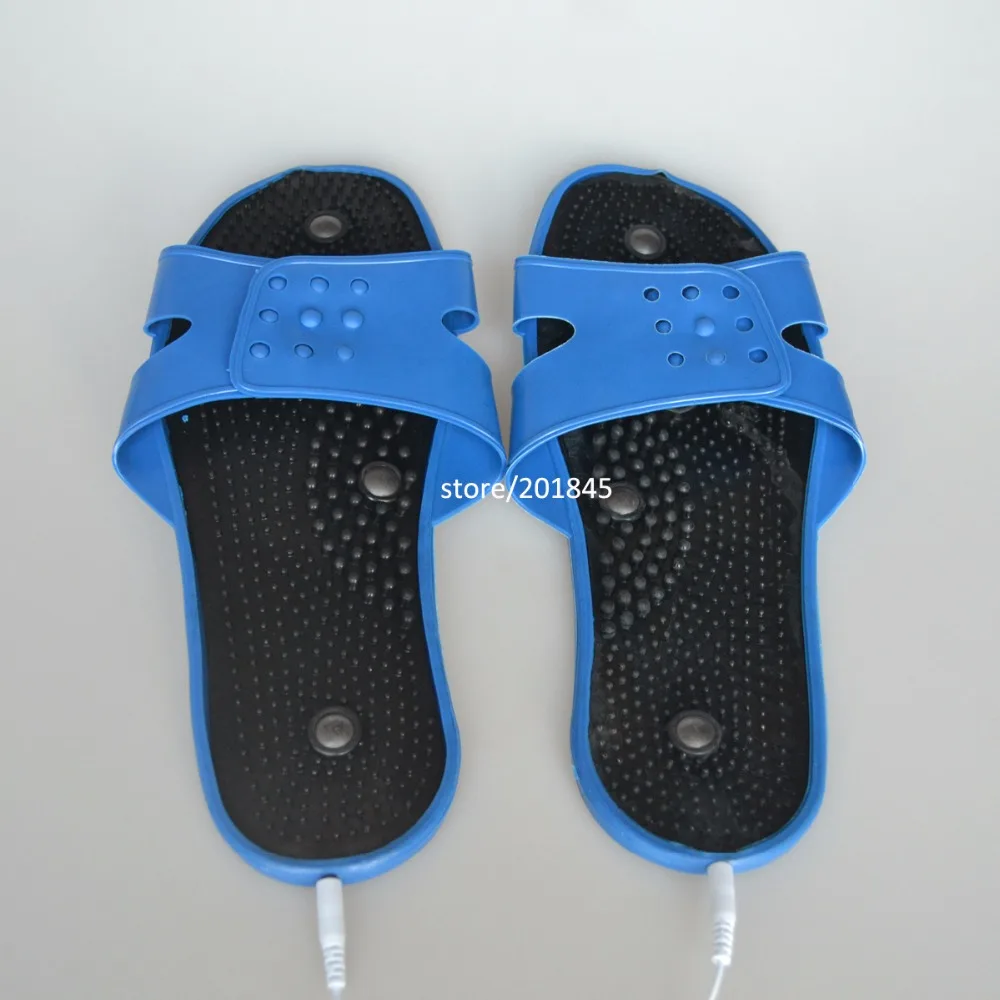 Blue Foot Electrotherapy Slipper Massager feet Acupuncture Stimulate Muscle