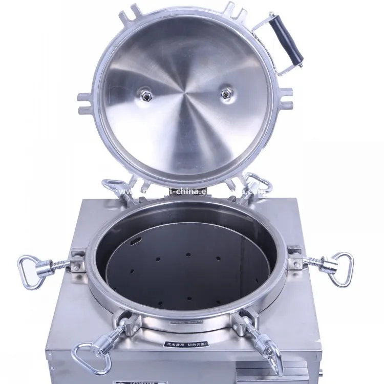 Customer Popular 50L Vertical Autoclave Sterilizer for Food Sterilization