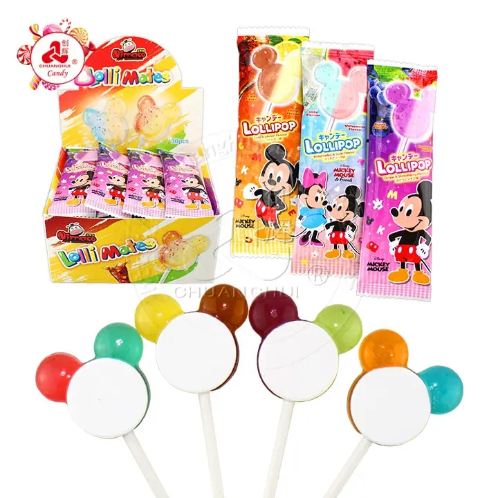 China Sweet Lollipop Manufacturer / Chuanghui Factory Candy Series hard lollipop
