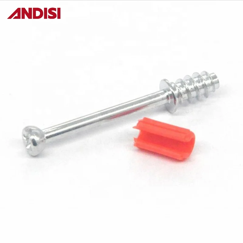 Mini fix furniture connecting connector screw bolt cabinet cam lock dowel furniture bolts