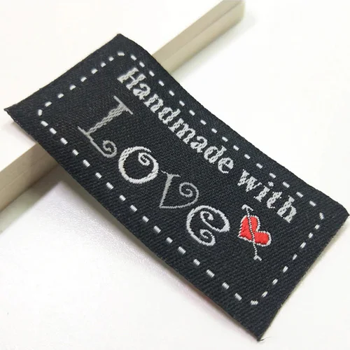 Embroidery Label Custom Promotion Personalized Fabric Clothing Patch Custom Logo Brand Label
