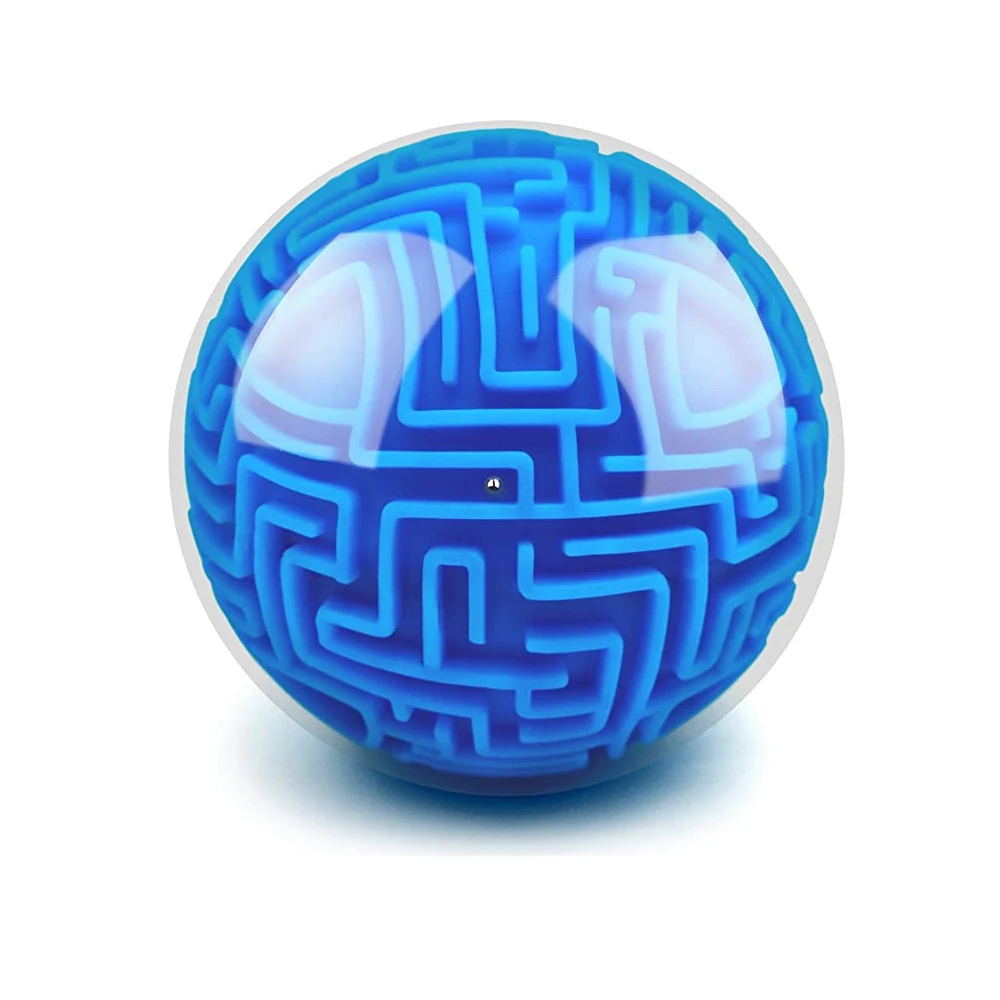 Educational Toy Protection Material Plastic Child Game Toy 3D Maze Cube Maze Puzzle Ball