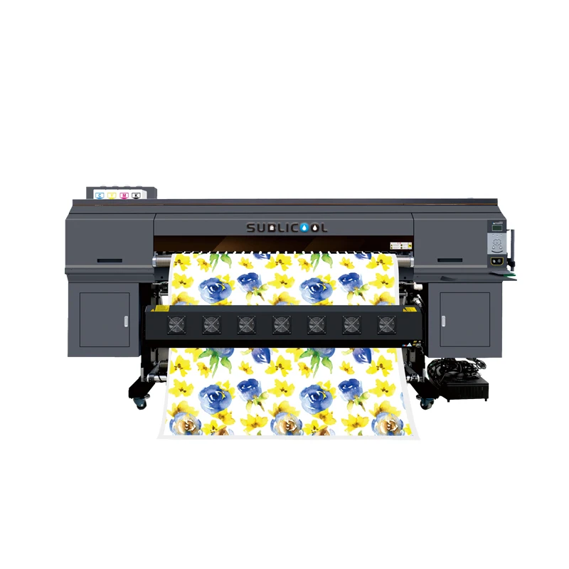 SUBLICOOLA China Direct Inkjet Printing Machine Digital Sublimation Printer Paper Printing Machine With I3200 Printhead