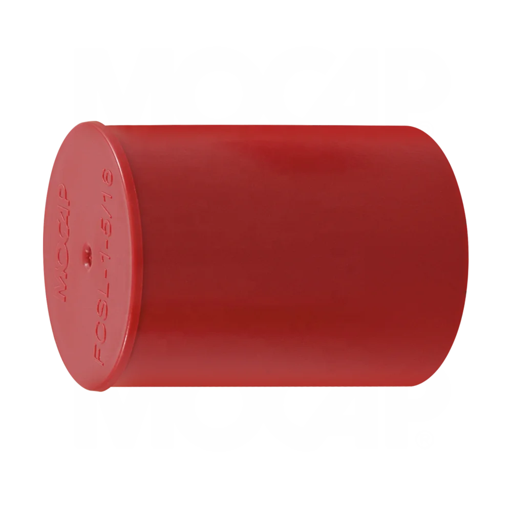Straight flanged pvc end cap for steel pipes