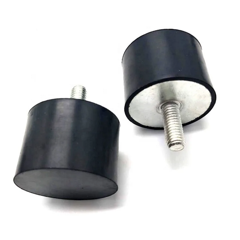 SWKS Custom Molded Cylindrical Anti-vibration Mount Rubber Buffers