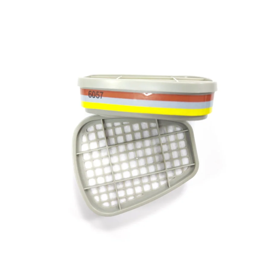 Фильтр 6057 для органических газов, фильтрующий элемент с активированным углем, гранулированный фильтр для газовой маски 6200 7502 6800