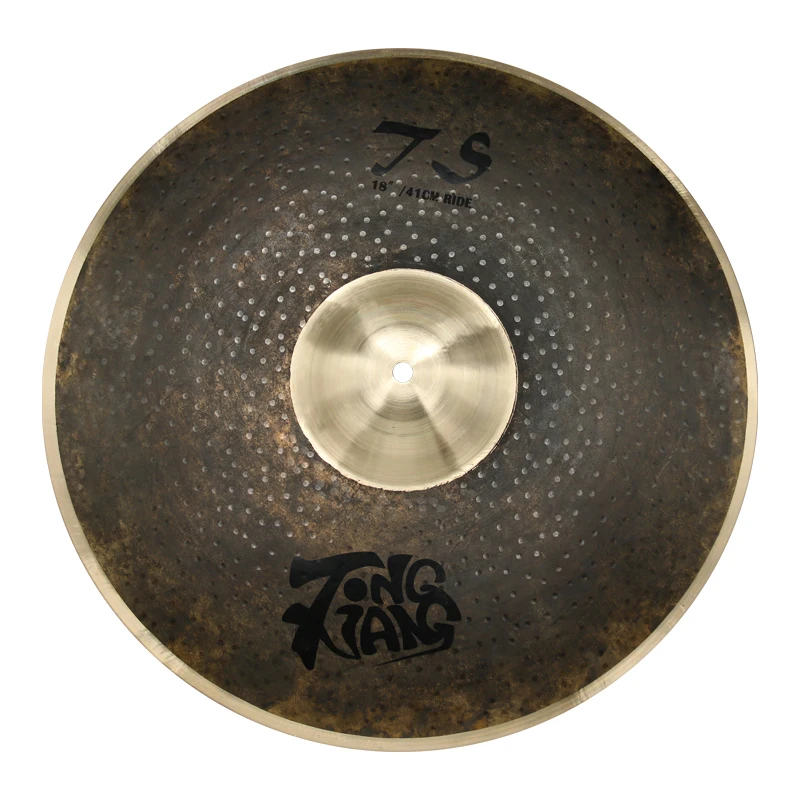 100% handmade bronze thin cymbal TS series set with 5 pieces