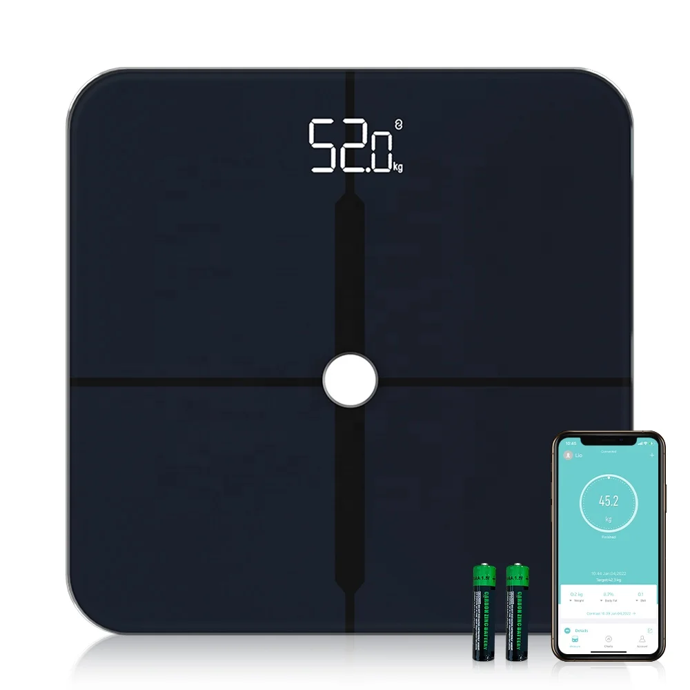 Умные высококачественные весы Fat Smart Scale умные цифровые для измерения индекса массы тела и жира приложение проверки