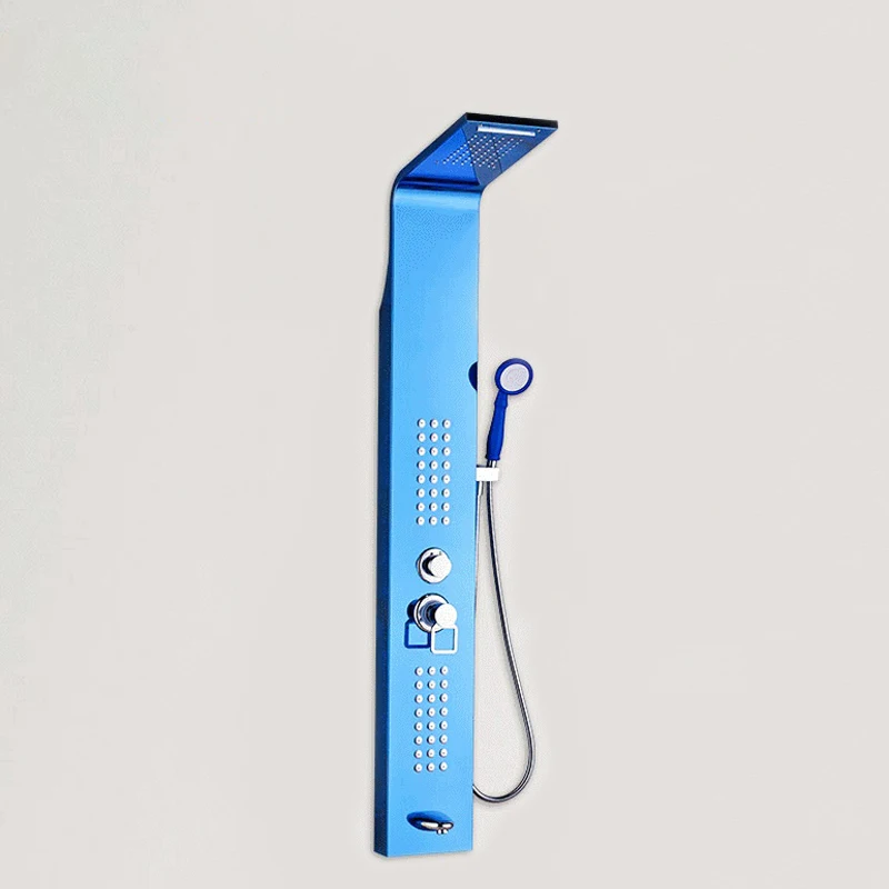 Shower Column Stainless Steel Bathroom shower panel tower Wall Mounted Shower Jet