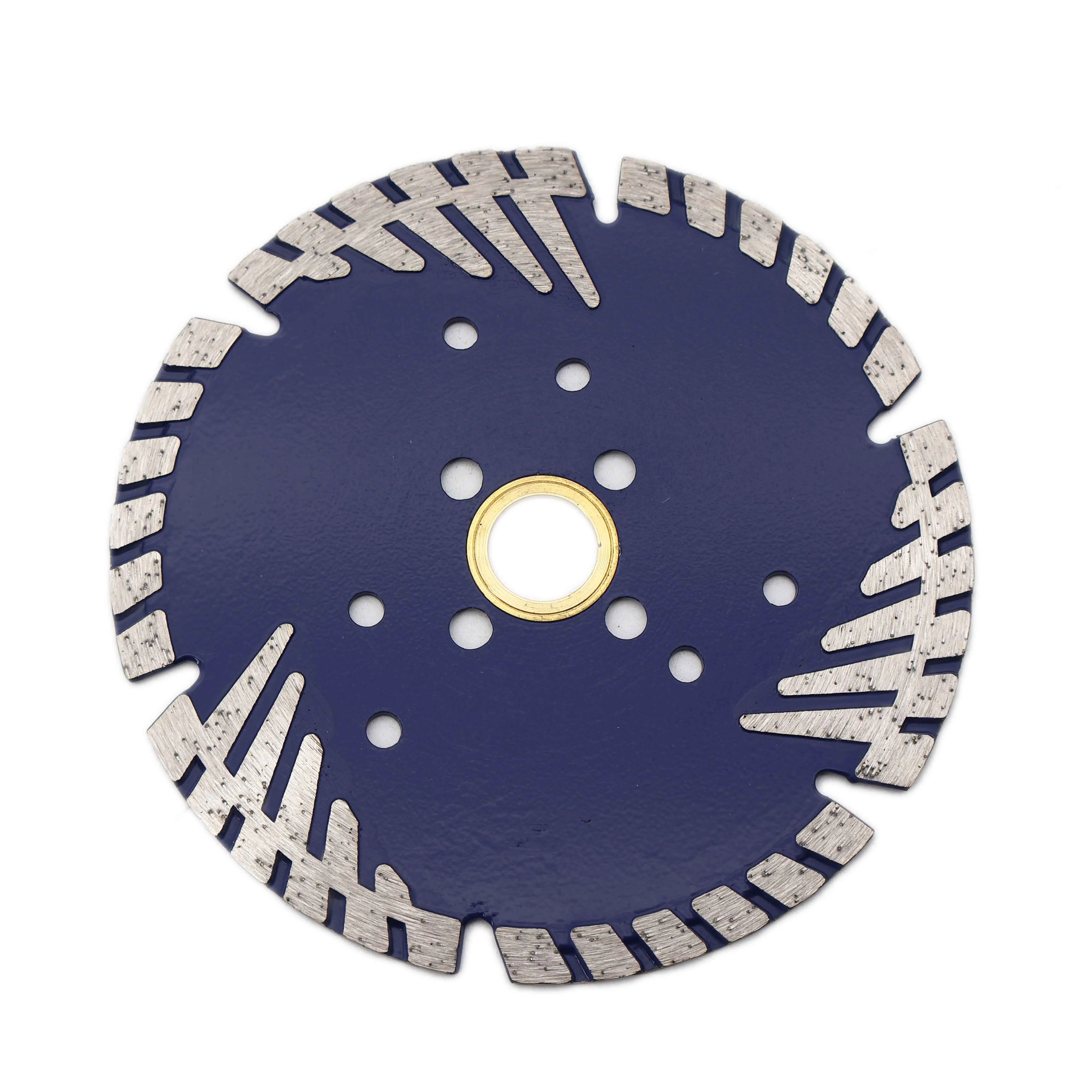 Diamond Cutting Disc Protective Teeth Turbo Saw Blade for Tiles Cutting Machine
