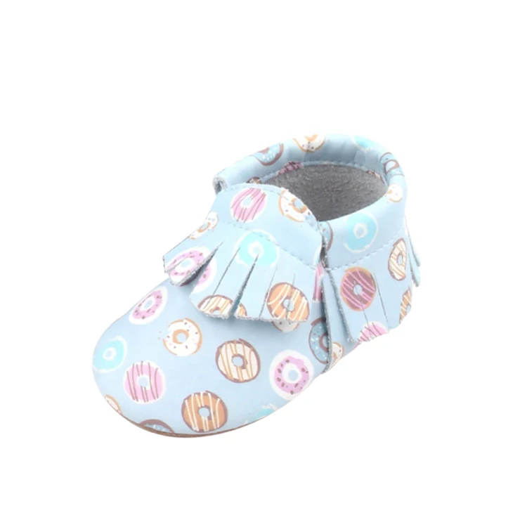 Genuine Leather Moccasin  Baby Girls Shoes Shoes Soft Sole Newborn Shoes infant