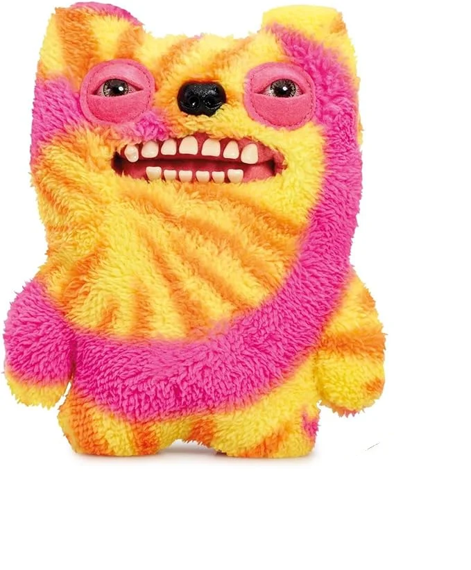 HOT Fuggler Big Tooth Cute Tooth Monster Doll Tooth Treasure Ugly Cute Monster Funny Plush Doll Keychain