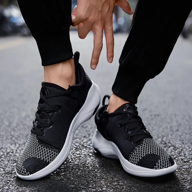 Fashion trendy thick-soled soft sport shoes for men and women couples casual sneakers