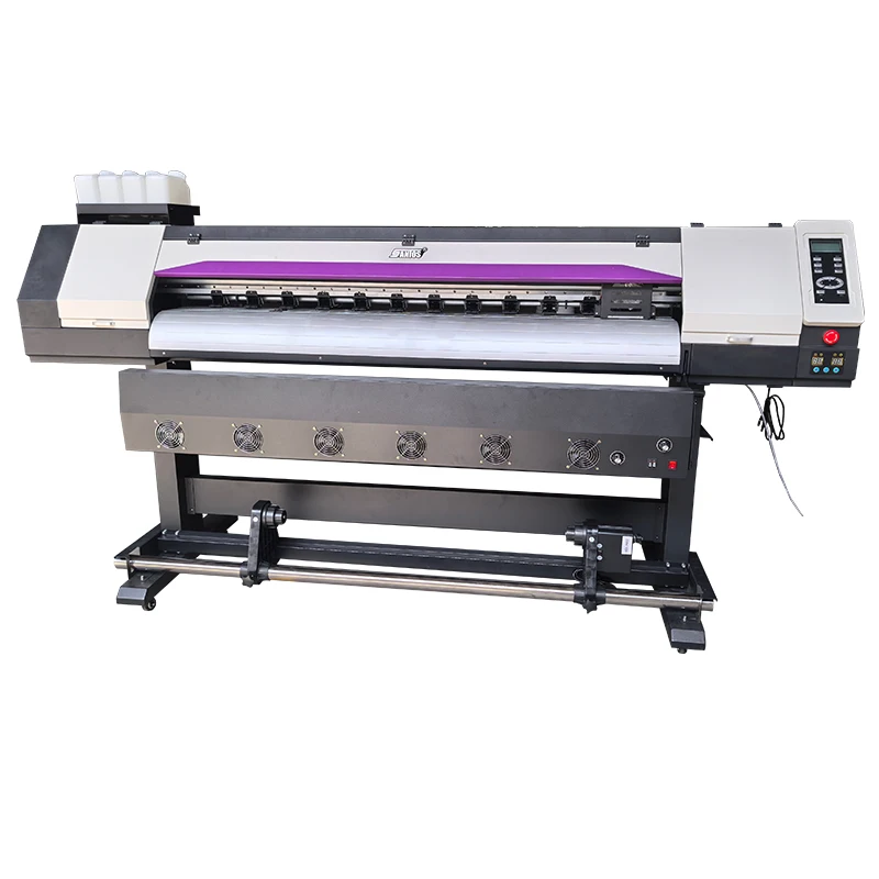Large format printer 1.6m 1.8m  poster vinyl sticker wallpaper printing machine eco-solvent printers