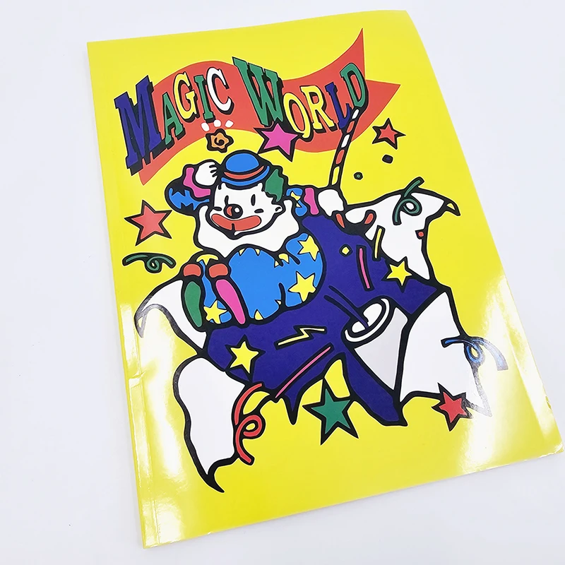 Small Size Red Magic Coloring Book Toys for Kids - a Can Change Colors Party Show Prop