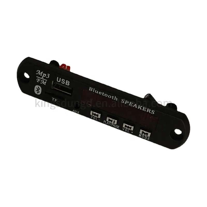 BT MP3 Decoding Board Module  SD Card Slot  USB FM  Remote Decoding Board Module