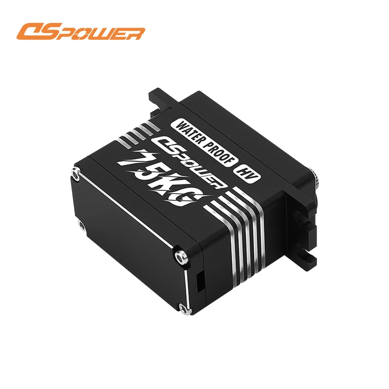 75KG servo motor high torque Metal Gear Steering Servo with CNC Arm 7.4V Servo
