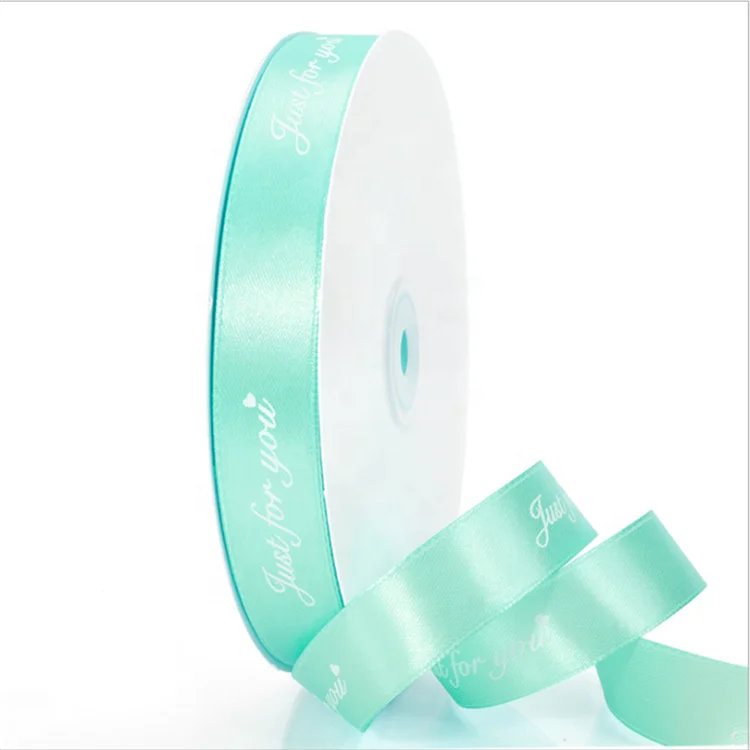 Высококачественная атласная лента в рулонах для украшения тортов на день