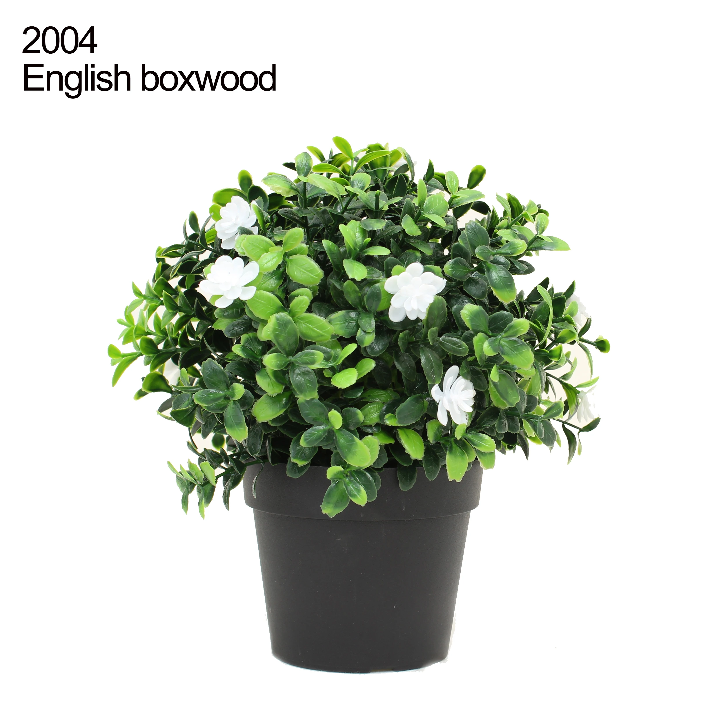 Convenient desk decor artificial evergreen bonsai