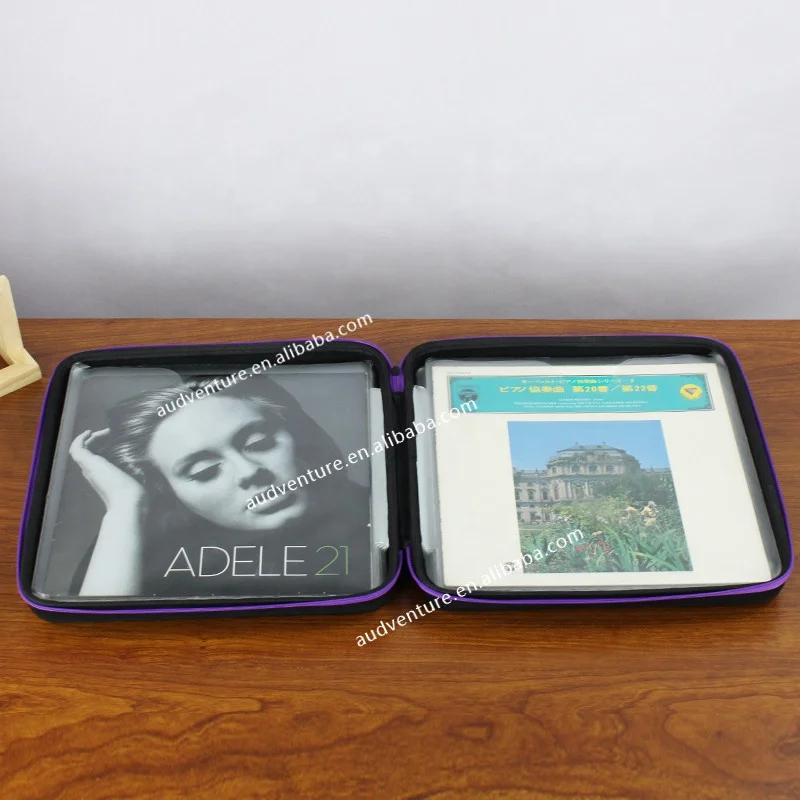 convenient EVA vinyl record carry bag album sleeves turntable record outer sleeves