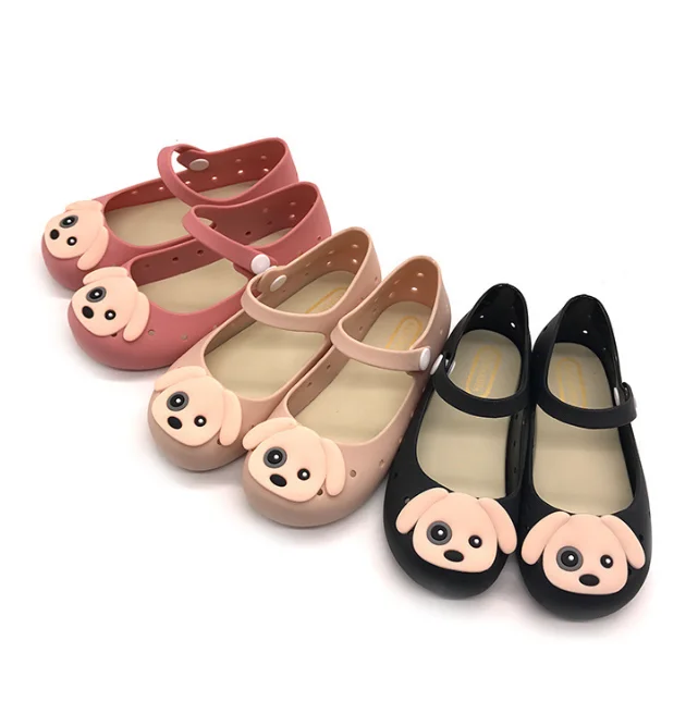
Wholesale summer cute bow jelly children shoes 