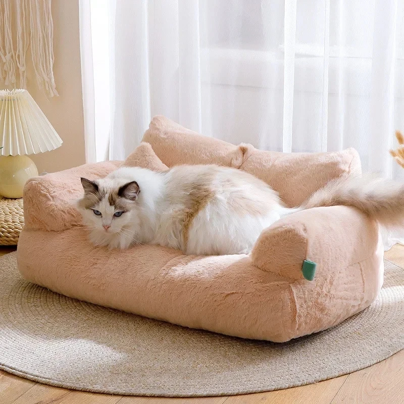 Новейшие лидер продаж утолщенная Удобная подушка для собаки сна кошки мебель плюшевые кровати моющиеся теплые гнездо домашних собак кошек