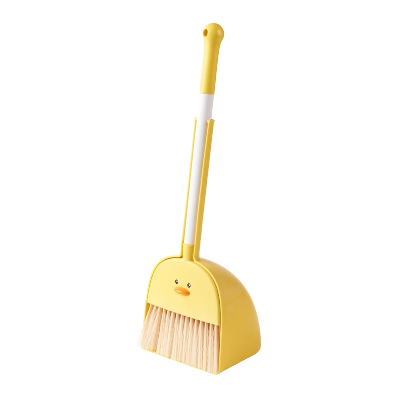 Mini Cartoon Floor Cleaning Broom And Dustpan Set for Children