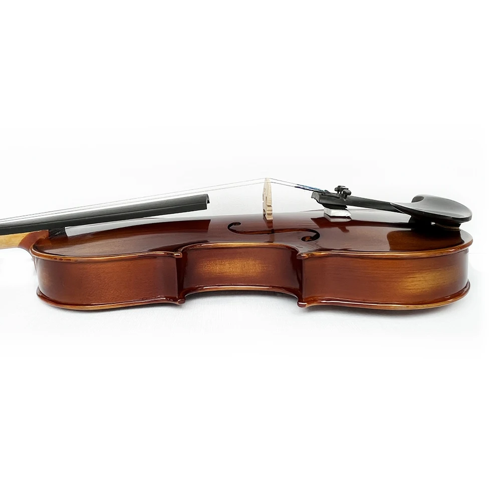 musical instrument wholesale price high quality OEM brand 4/4 size violin set with violin case/bow/rosin