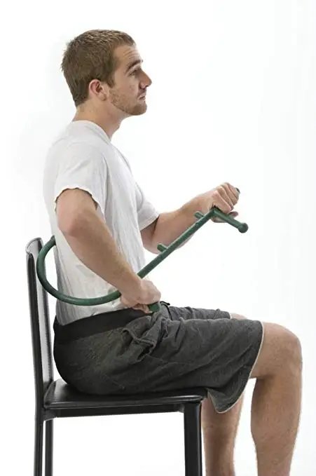 Back Hook Cane Massager back hook T-rigger Point Tool Myofascial Release Tool Massage Cane Massager