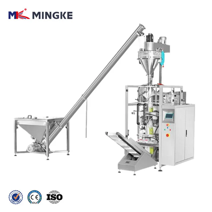 Fully Automatic 100g 1 Kg Flour Dry Powder Filling Packaging Machine