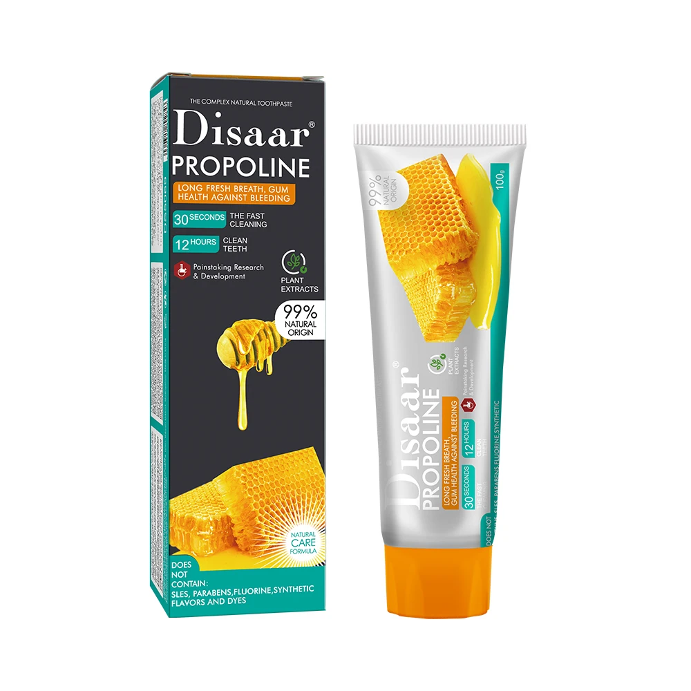 Whitening Toothpaste Anti-Bacteria Keep Gum Health Against Bleeding Propolis Toothpaste