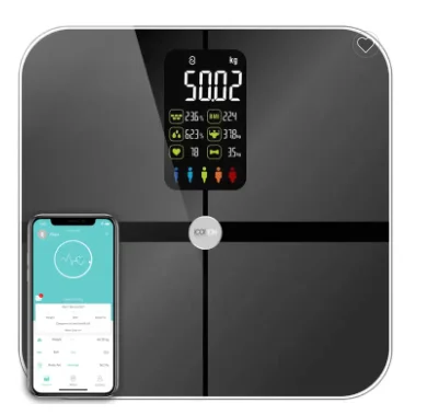 Digital adult weighing body weight scale fat body monitor machine smart bluetooth bmi scale