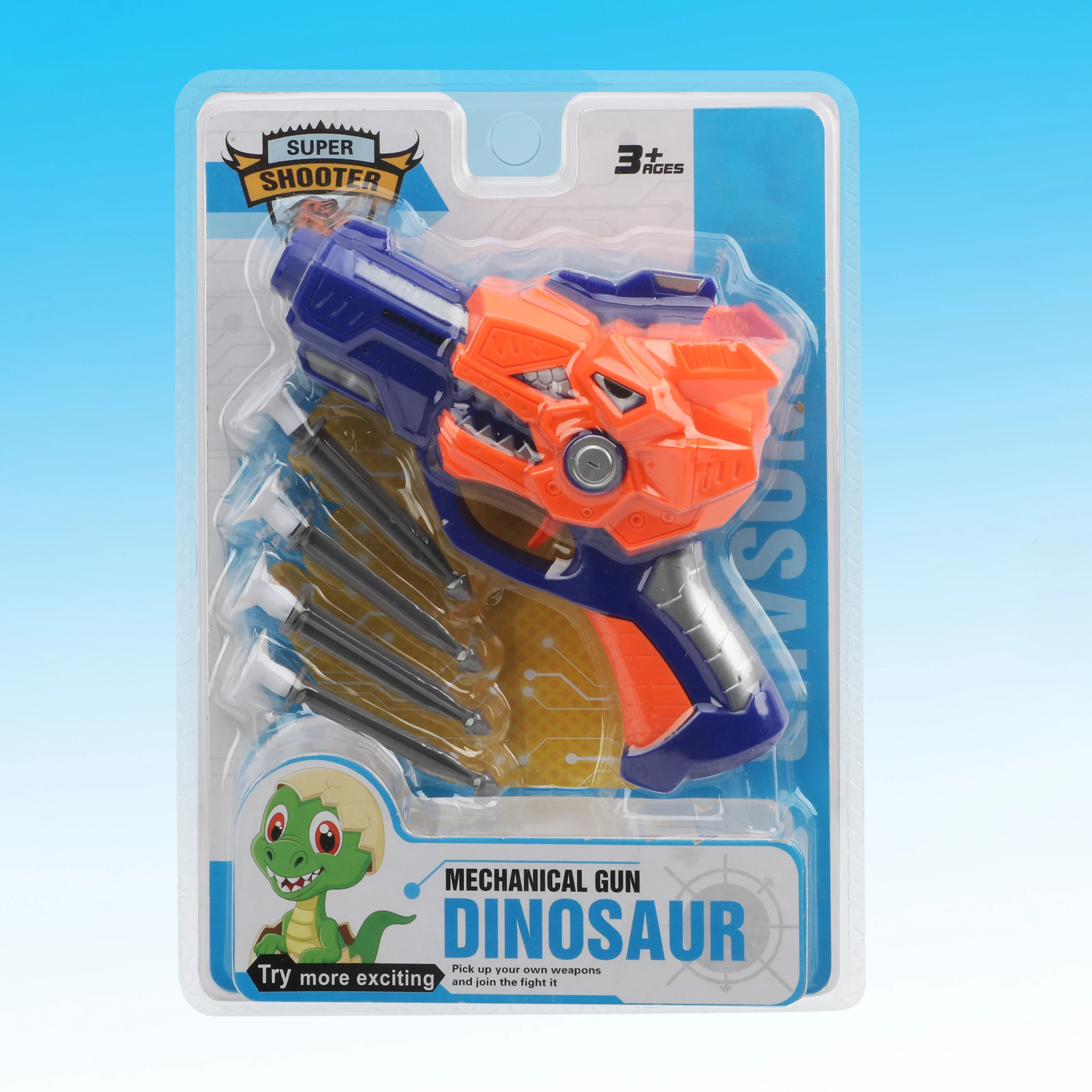 Modern Newest Gun Toys Model Cartoon Dinosaur Pistol Soft Bullet Guns Toy Air Soft Military Foam Dart Gun For Child Toy Set
