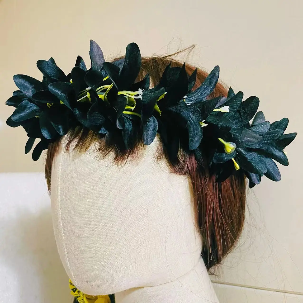 Cloth Lily flowers headleis Artificial tropical flower Island frangipani tiare hibiscus pin comb headband dancing party accessor
