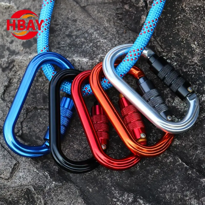 Factory Direct O-Type Automatic Lock Professional Climbing Main Lock Mountaineering Supplies Equipment Automatic Buckle Hook