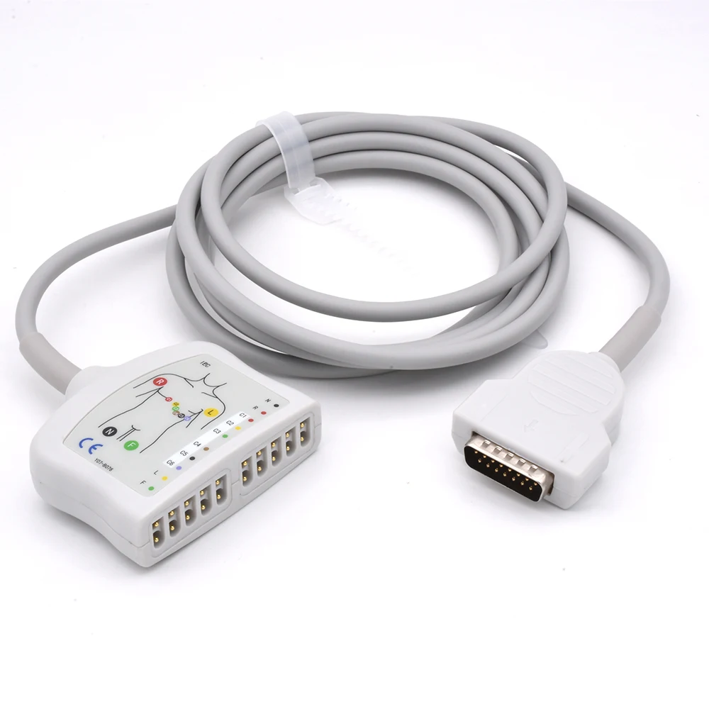 Совместимый 22341809 GE Marquette 2104723-001 ecg ekg адаптер для магистрального кабеля 10 проводов