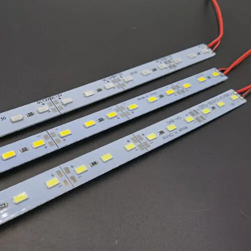 Высокий CRI 90 Жесткий светодиодный 5630 2835 DC12V 24V 72 светодиоды 120 100 см светильник бар для кухни