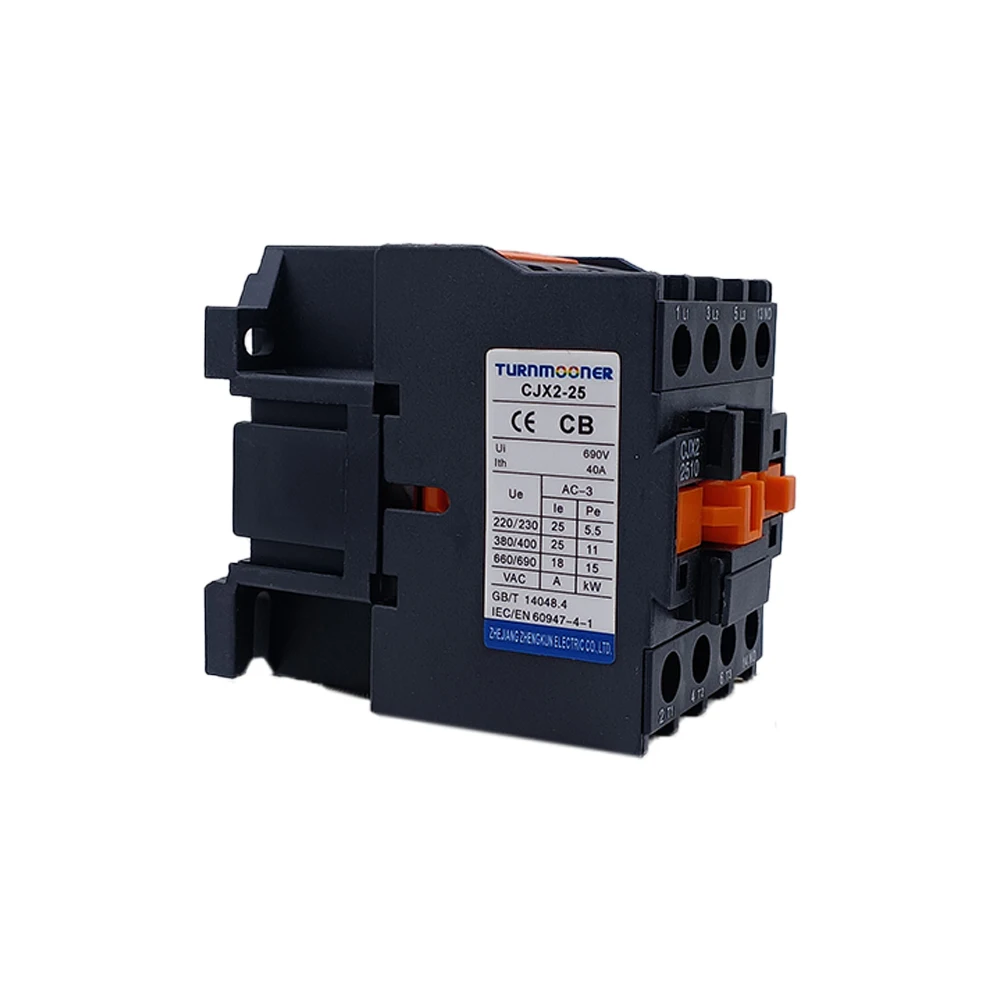 CJX2-25 Высокое качество 220v/катушка/магнитный контактор переменного тока подходит для 50 Гц или 60 Напряжение