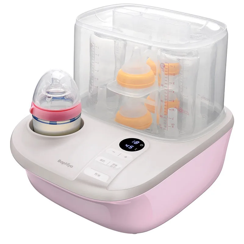 baby bottle sterilizer all in one feeding milk baby bottle warmer bottle dryer steam sterilization function