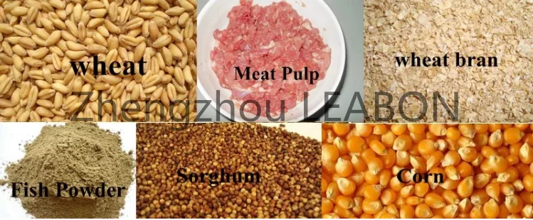 Экструдер для пищевых продуктов домашних животных машина производства кукурузной травы гранулирования корма
