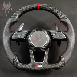 Индивидуальное индивидуальное рулевое колесо из углеродного волокна для audi a3 s3 rs3 a4 RS4 S4/доступно для всех моделей автомобилей