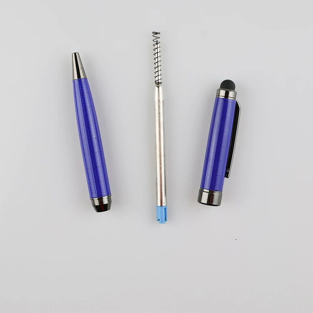 GemFully stationery trend 2024  metal touch screens 2 in 1 ballpoint pen for businesses and individuals