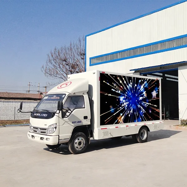 HUAYUAN наружный P5 мобильный рекламный светодиодный экран/автомобиль/Фургон/прицеп/грузовик дисплей
