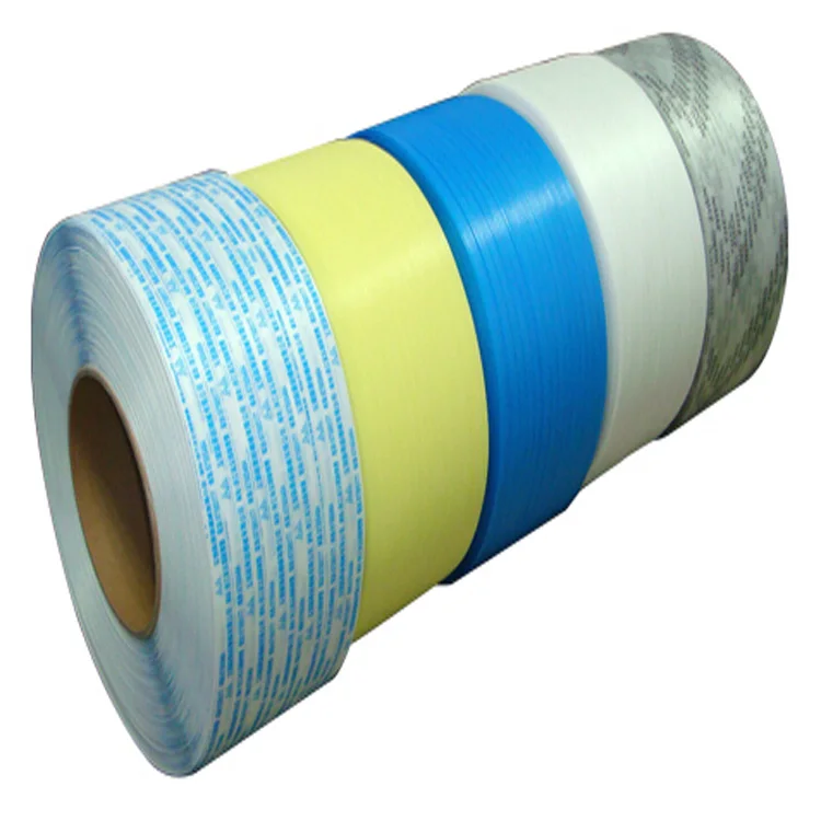 Factory price PP Straps Belt Polypropylene Strapping Band PP Cartoon Straps with good quality plastic pack